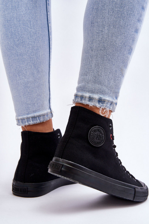 Scarpe per il tempo libero modello classico con suola Big Star T274033 colore nero