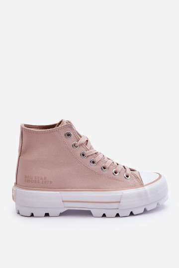 scarpe casual con plateau Big Star LL274157 Nude