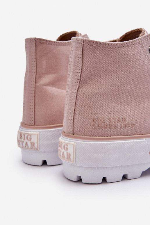 scarpe casual con plateau Big Star LL274157 Nude