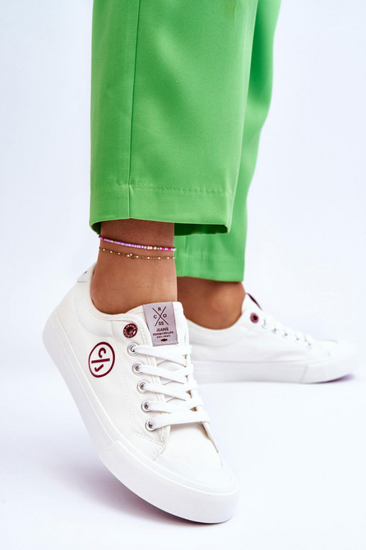 Scarpe da ginnastica Cross Jeans LL2R4043 colore bianco