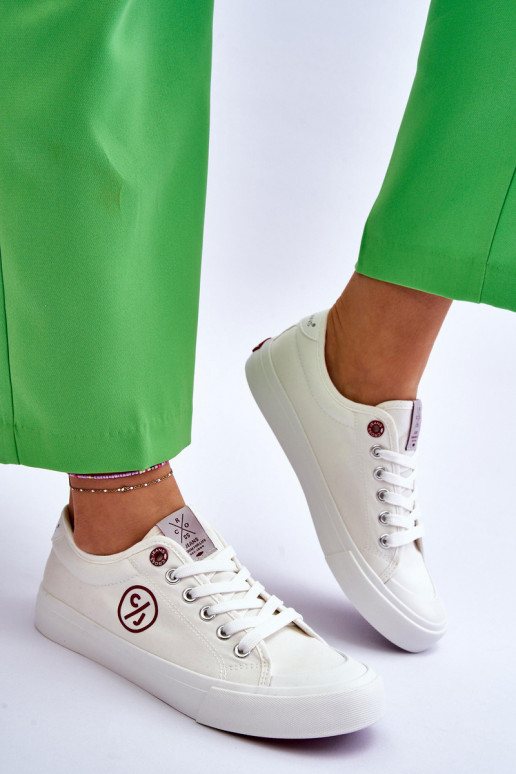 Scarpe da ginnastica Cross Jeans LL2R4043 colore bianco