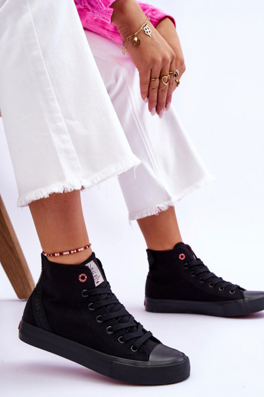 Scarpe casual Cross Jeans LL2R4088C colore nero del modello classico Scarpe casual Cross Jeans LL2R4088C colore nero del modello classico