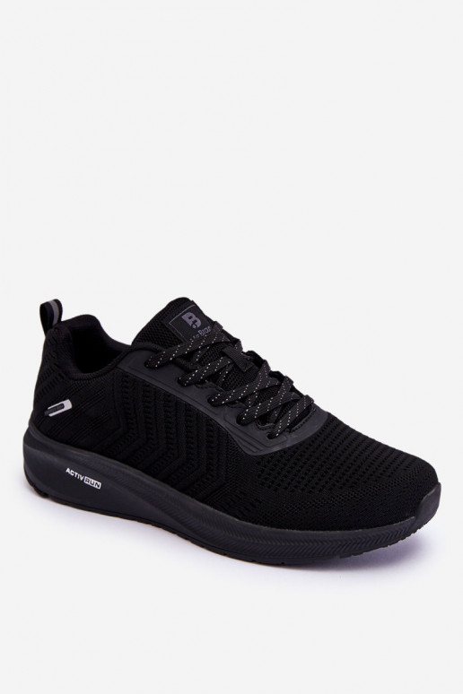 Modello classico Scarpe stile sportivo in colore nero Matias