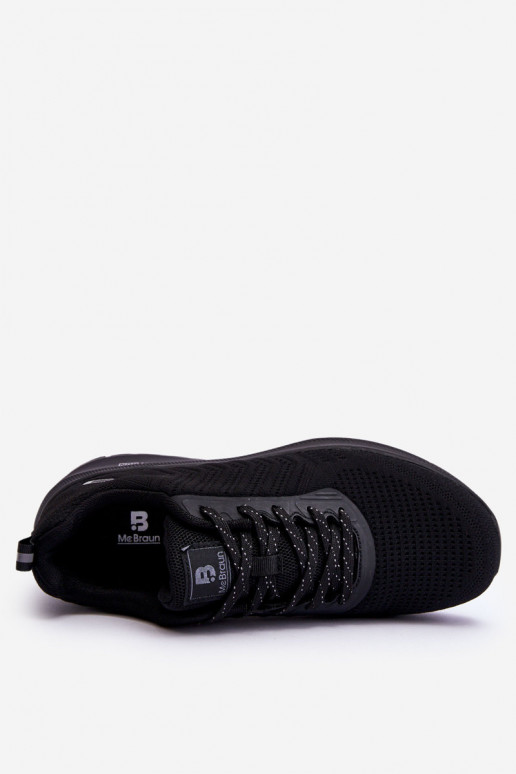 Modello classico Scarpe stile sportivo in colore nero Matias