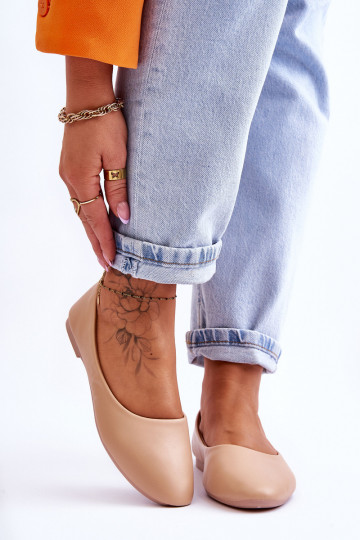 Modello classico Ballerina beige Stacee