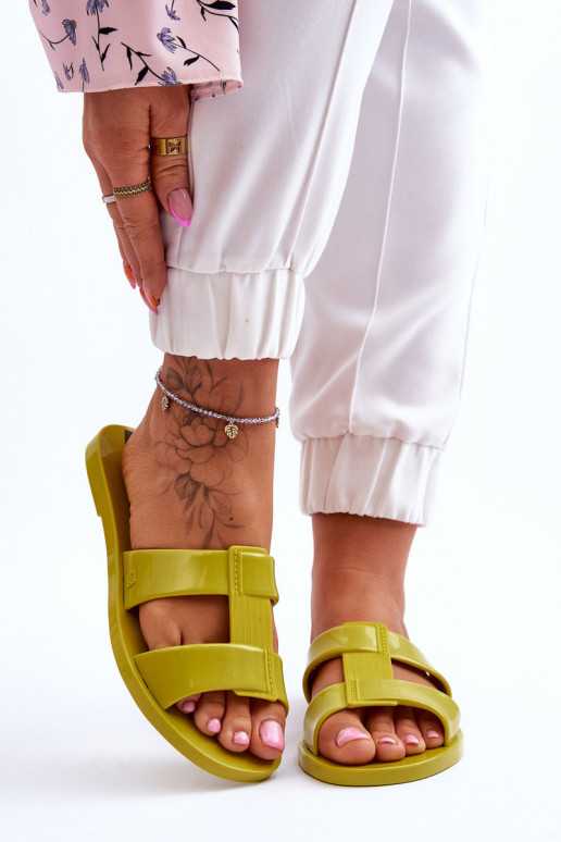 Pantofole JJ285261 verde Pantofole JJ285261 verde