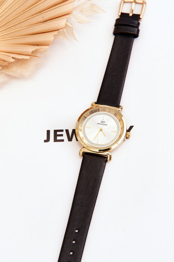 Orologio classico da donna Pelle Giorgio&Dario colore nero 2