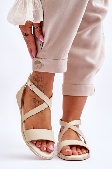Sandali da donna Big Star LL274A161 beige