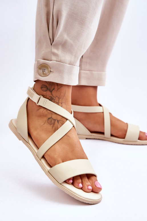 Sandali da donna Big Star LL274A161 beige