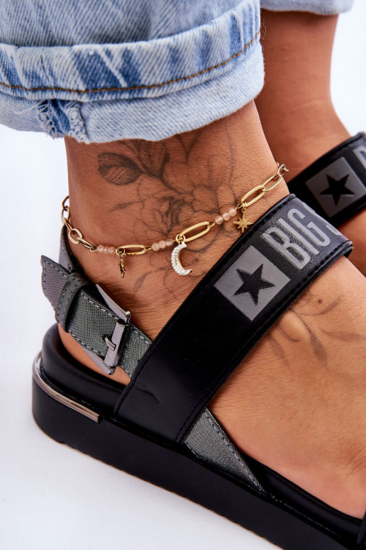 Sandali bassi Big Star LL274938 colore nero