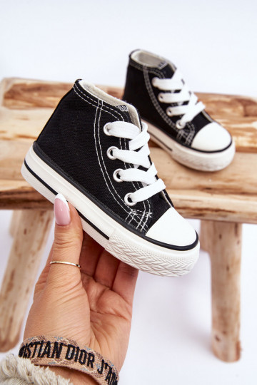 Scarpe da bambino con suola in colore nero Filemon