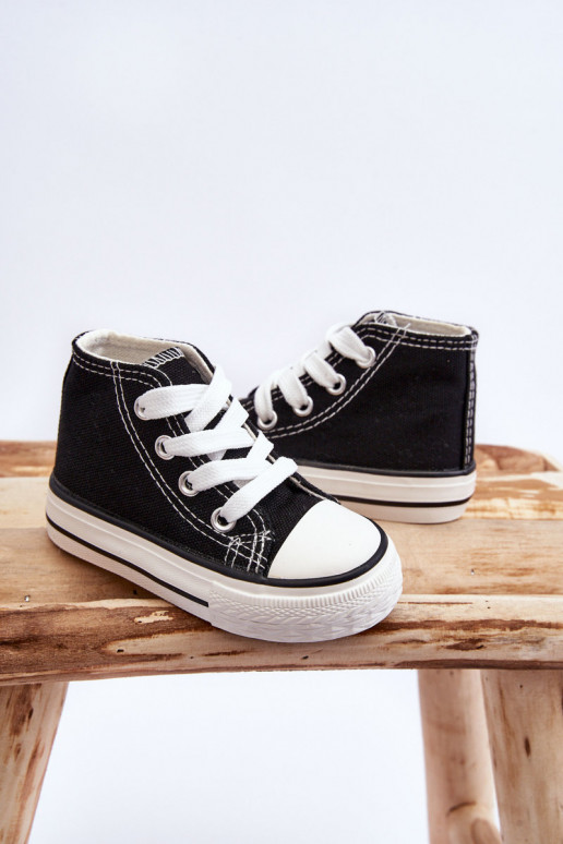 Scarpe da bambino con suola in colore nero Filemon