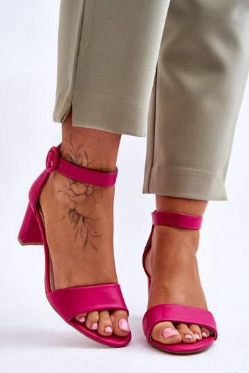 Sandali rosa con tacco Lexi da donna
