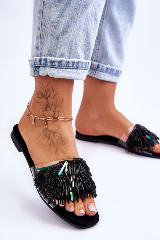 Pantofole S.Barski KV-576-4 colore nero