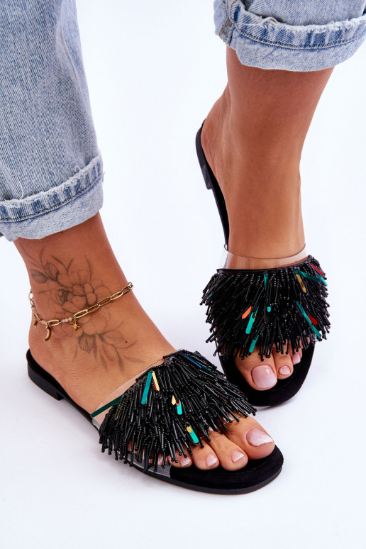 Pantofole S.Barski KV-576-4 colore nero