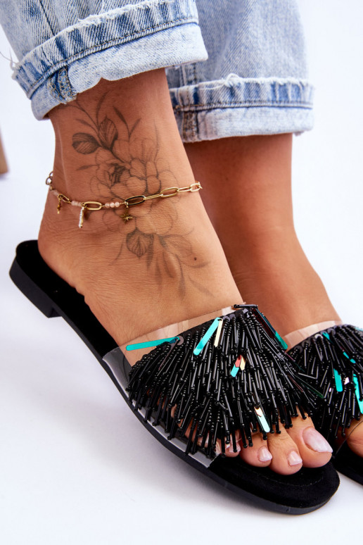 Pantofole S.Barski KV-576-4 colore nero