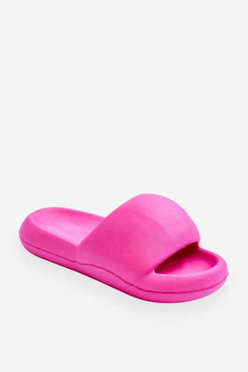Pantofole leggere con suola placcata oro in rosa Milton