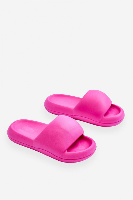 Pantofole leggere con suola placcata oro in rosa Milton