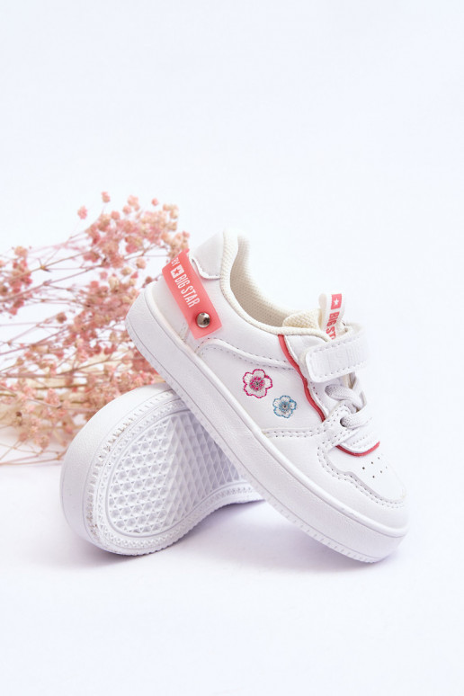 Scarpe sportive per bambini Big Star JJ374082 colore bianco