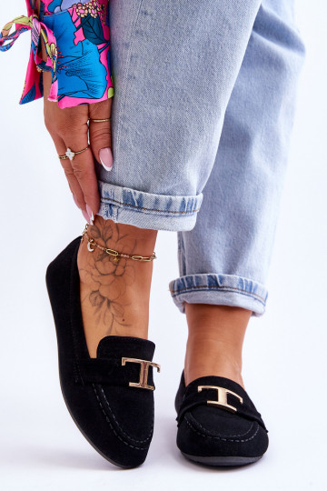 Mocassini slip-on classici in Carly nero