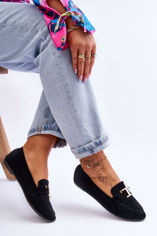 Mocassini slip-on classici in Carly nero