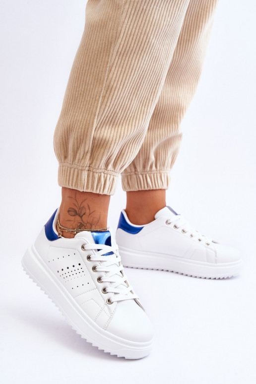 Scarpe stile sportivo Colore bianco-blu Be First!