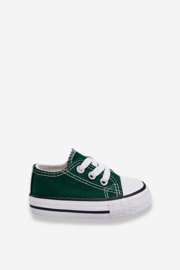 Scarpe sportive classiche per bambini in colore verde Filemon 2