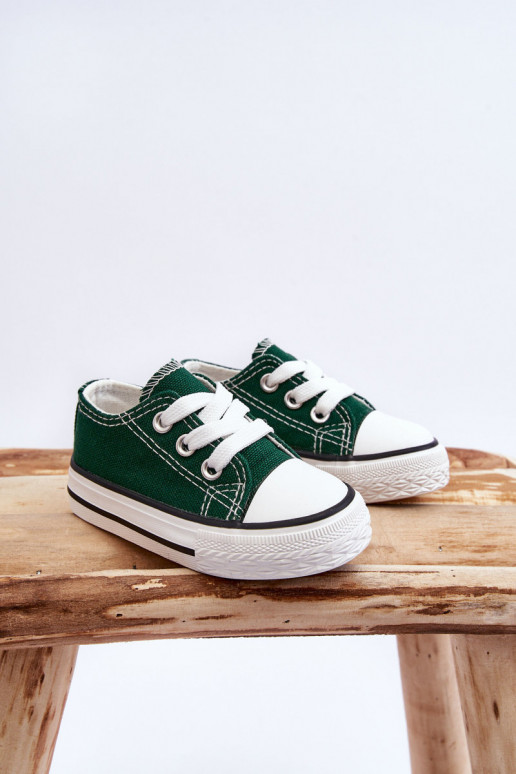 Scarpe sportive classiche per bambini in colore verde Filemon Scarpe sportive classiche per bambini in colore verde Filemon