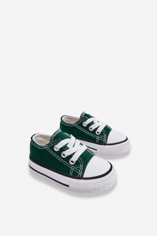 Scarpe sportive classiche per bambini in colore verde Filemon Scarpe sportive classiche per bambini in colore verde Filemon