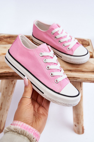 Scarpe sportive classiche per bambini in colore rosa Filemon