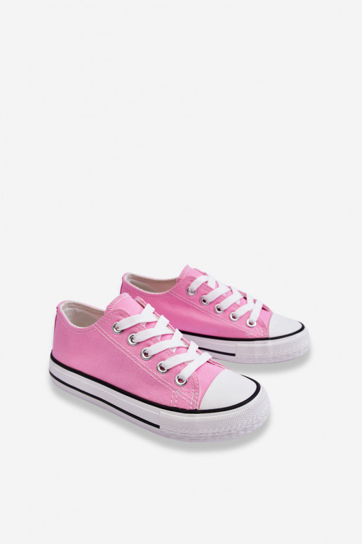 Scarpe sportive classiche per bambini in colore rosa Filemon