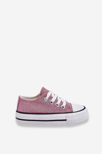 Scarpe per il tempo libero da bambino con cinturini in colore rosa Wella 2
