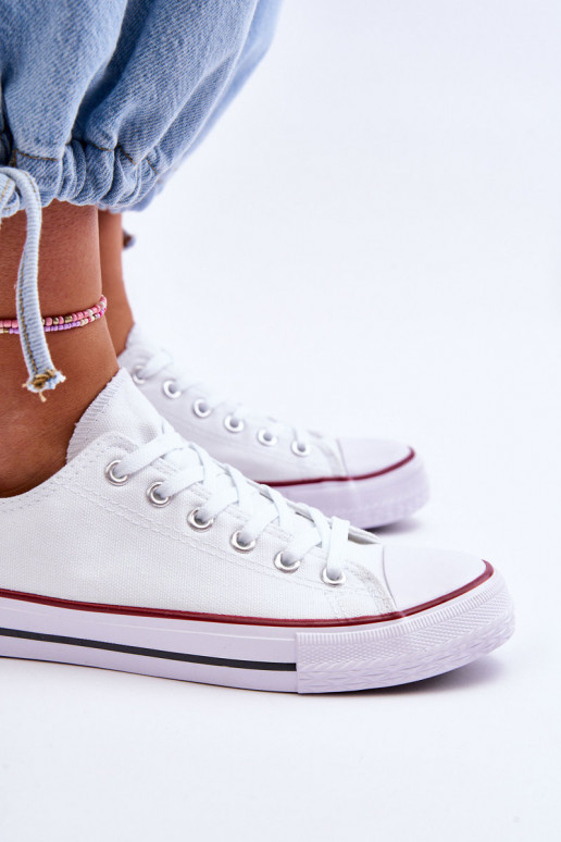 Scarpe sportive da donna in stile classico colore bianco Vegas Scarpe sportive da donna in stile classico colore bianco Vegas