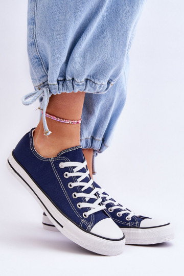 Scarpe sportive da donna in stile classico nel colore blu scuro Vegas