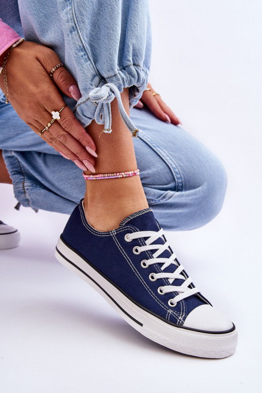 Scarpe sportive da donna in stile classico nel colore blu scuro Vegas Scarpe sportive da donna in stile classico nel colore blu scuro Vegas