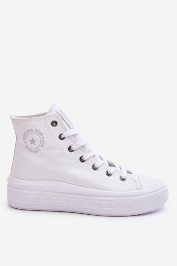 scarpe per il tempo libero con suola Big Star LL274A183 colore bianco 2