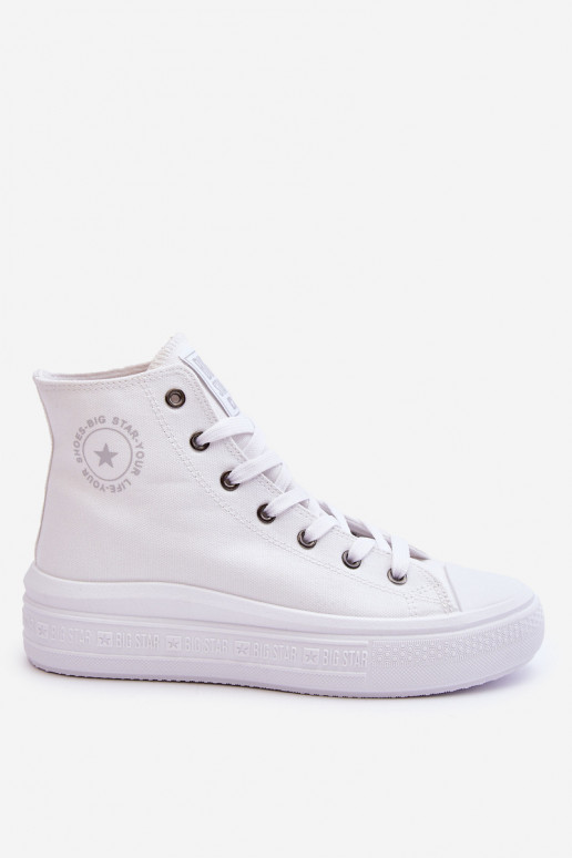 scarpe per il tempo libero con suola Big Star LL274A183 colore bianco scarpe per il tempo libero con suola Big Star LL274A183 colore bianco