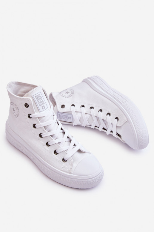 scarpe per il tempo libero con suola Big Star LL274A183 colore bianco