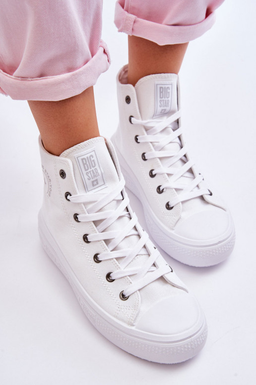 scarpe per il tempo libero con suola Big Star LL274A183 colore bianco