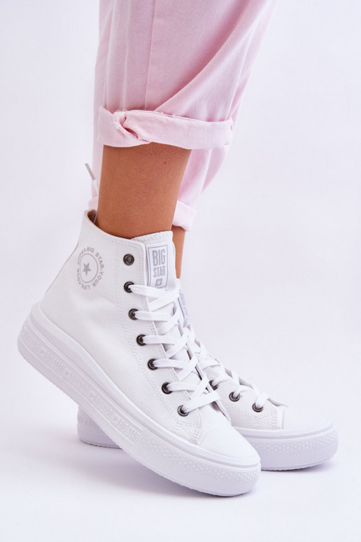 scarpe per il tempo libero con suola Big Star LL274A183 colore bianco