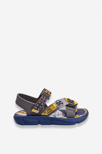 Sandali da bambino Batman Grendene Kids JJ385049 colore grigio 2