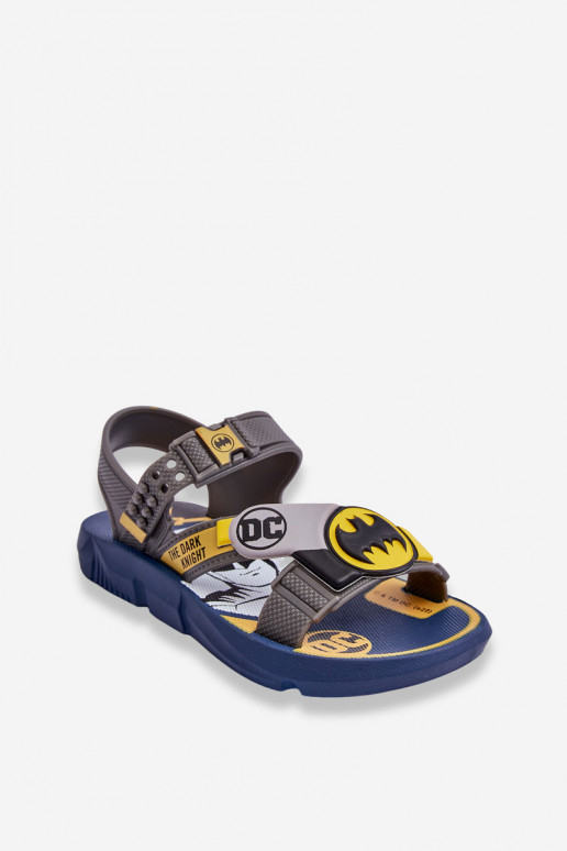 Sandali da bambino Batman Grendene Kids JJ385049 colore grigio Sandali da bambino Batman Grendene Kids JJ385049 colore grigio