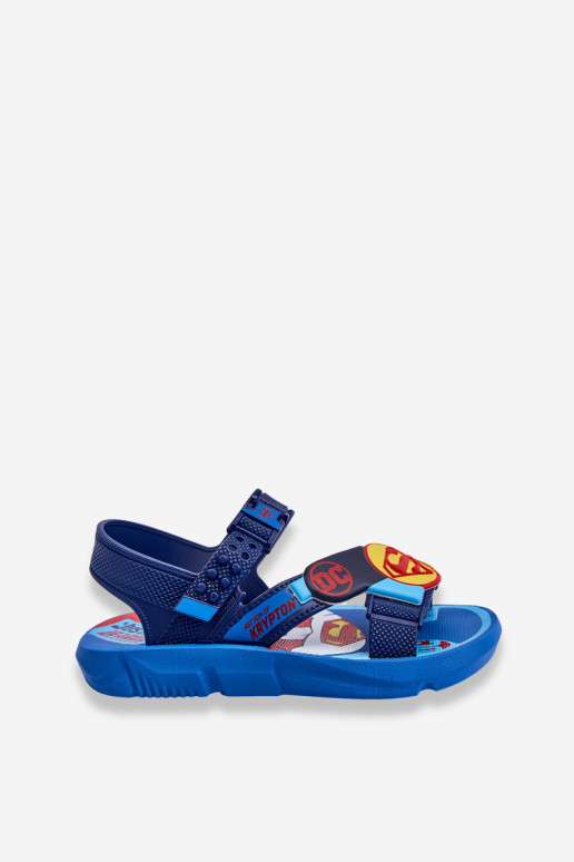 Sandali da bambino Superman Grendene Kids JJ385050 colore blu