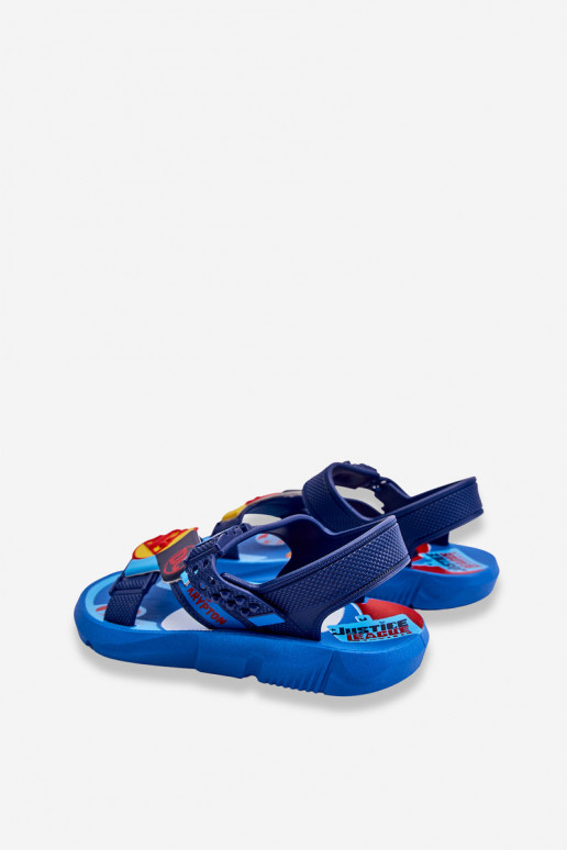 Sandali da bambino Superman Grendene Kids JJ385050 colore blu