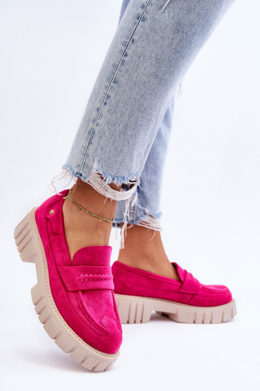 Stivaletti da donna in pelle scamosciata di colore rosa Fiorell Stivaletti da donna in pelle scamosciata di colore rosa Fiorell