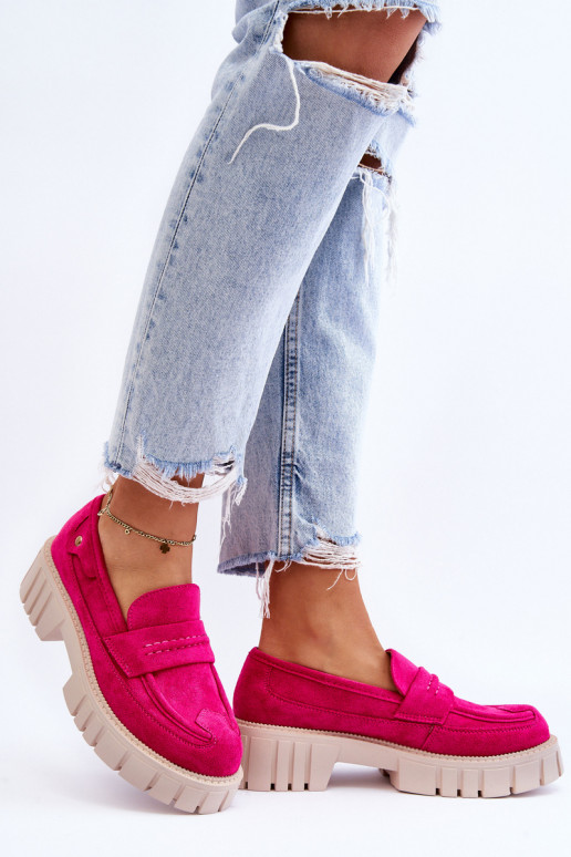 Stivaletti da donna in pelle scamosciata di colore rosa Fiorell Stivaletti da donna in pelle scamosciata di colore rosa Fiorell