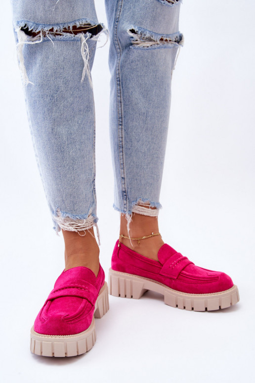 Stivaletti da donna in pelle scamosciata di colore rosa Fiorell Stivaletti da donna in pelle scamosciata di colore rosa Fiorell