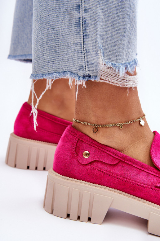 Stivaletti da donna in pelle scamosciata di colore rosa Fiorell Stivaletti da donna in pelle scamosciata di colore rosa Fiorell