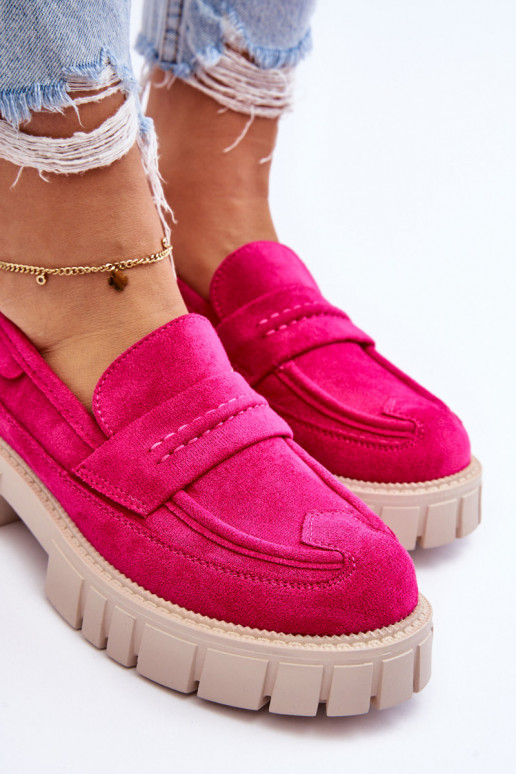 Stivaletti da donna in pelle scamosciata di colore rosa Fiorell Stivaletti da donna in pelle scamosciata di colore rosa Fiorell