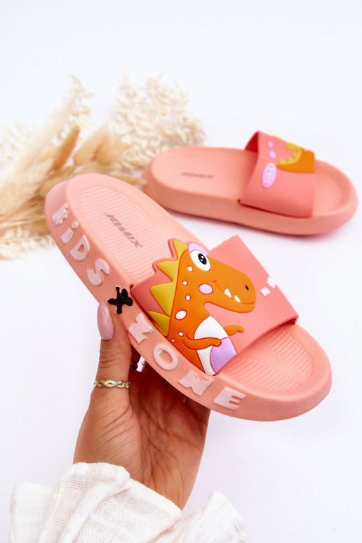 Ciabatte leggere per bambini Pantofole Colore rosa chiaro Dario